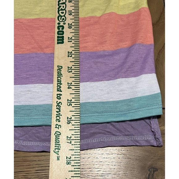 Haptics By Holly Harper Plus Short Sleeve shirt Tunic colorful‎ Size Small - Picture 5 of 6